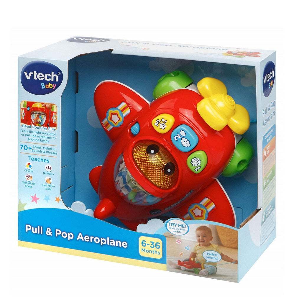 VTech Babies VTech Pull & Pop Aeroplane