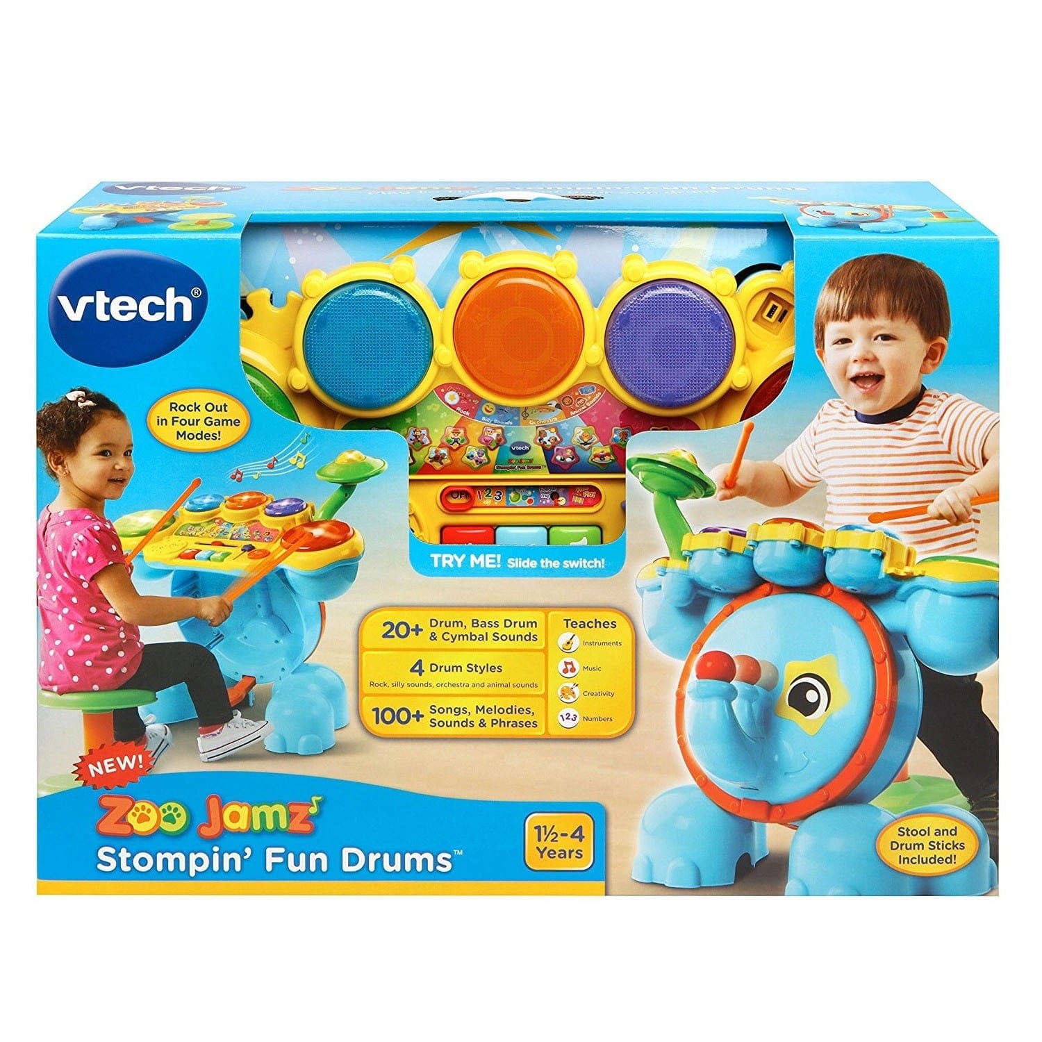 VTech Babies VTech Zoo Jamz Stompin' Fun Drums
