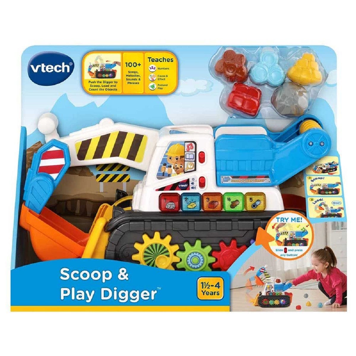 VTech Toys Vtech Scoop & Play Digger