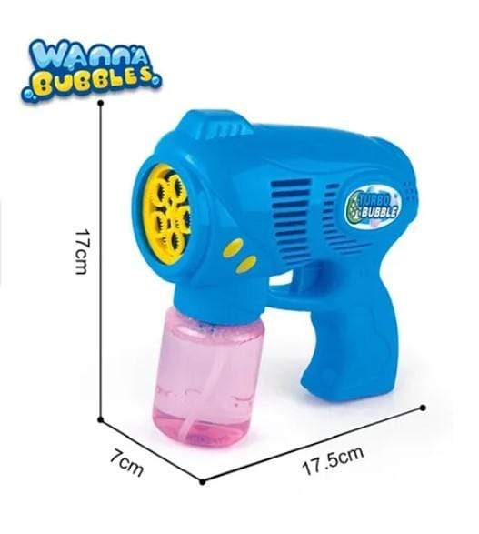 Wanna Bubble Toys Wanna Bubbles Super Cyclone Bubble Gun Blaster 150 ml (Assortment)