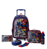 WB Back to School 6 Piece Metropolis Trolley Bag Set