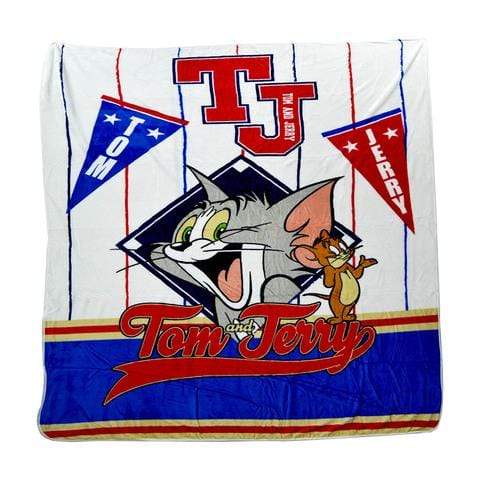 WB Flannel Blankets Blankets 1kg flannel tom and jerry