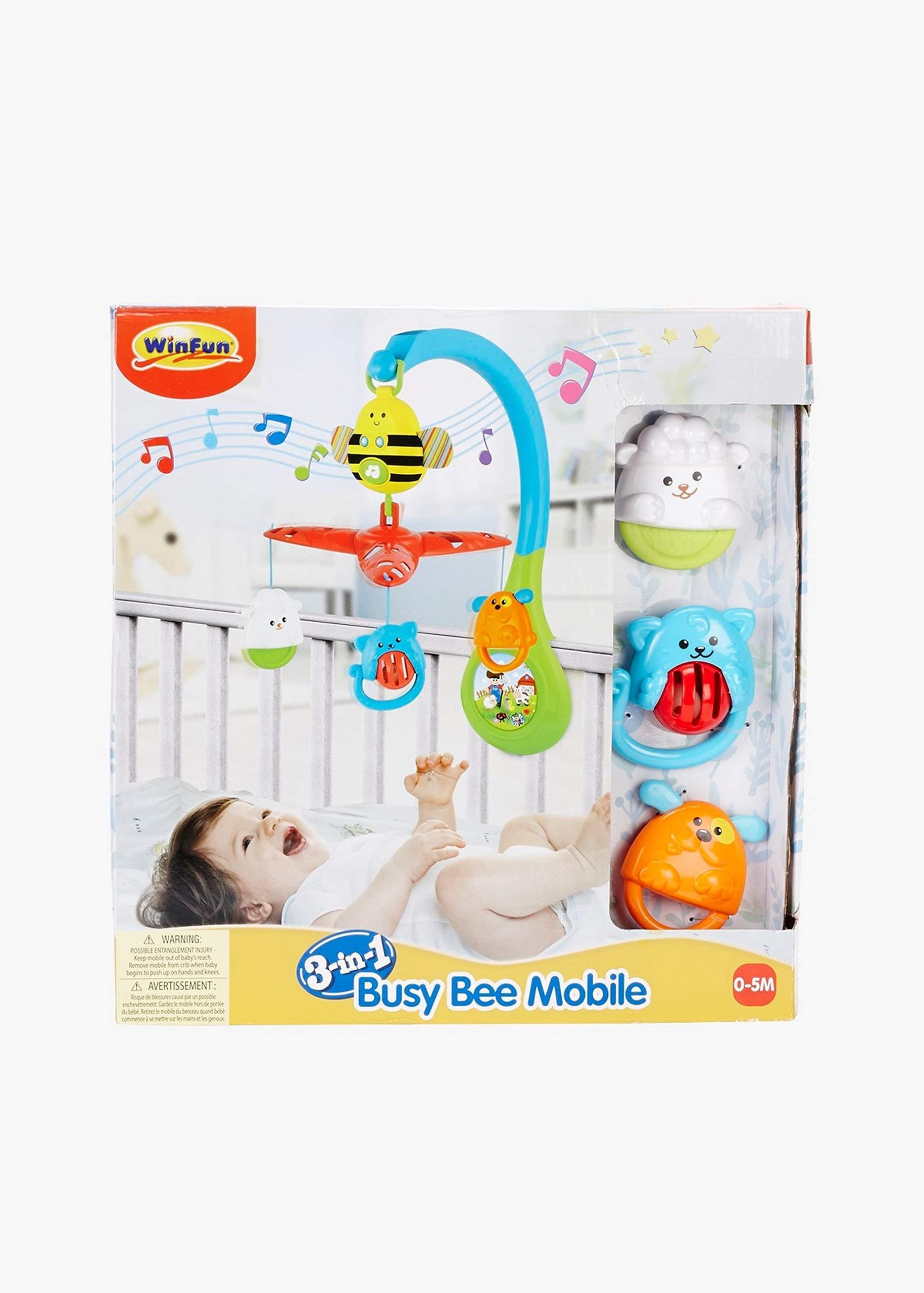 winfun Babies Winfun Busy Bee Mobile 3 In 1