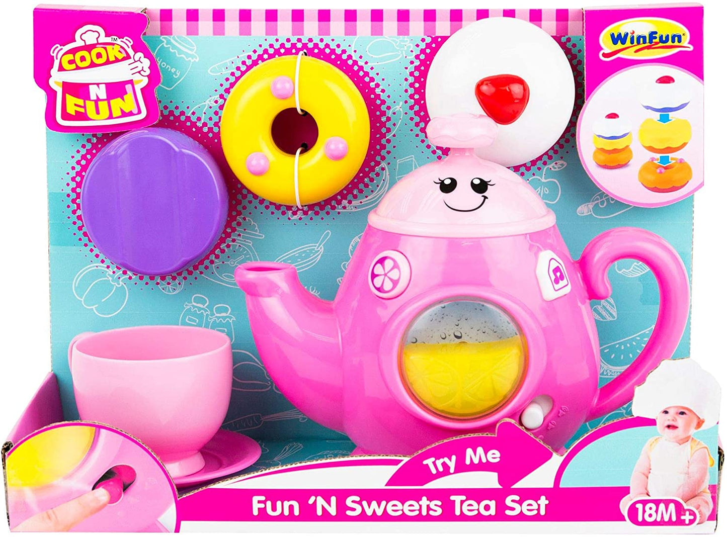 winfun Babies Winfun Fun N Sweet Tea Set Girl