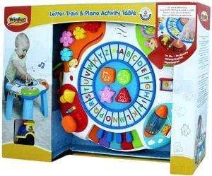 winfun Babies Winfun Letter train & Piano Activity Table