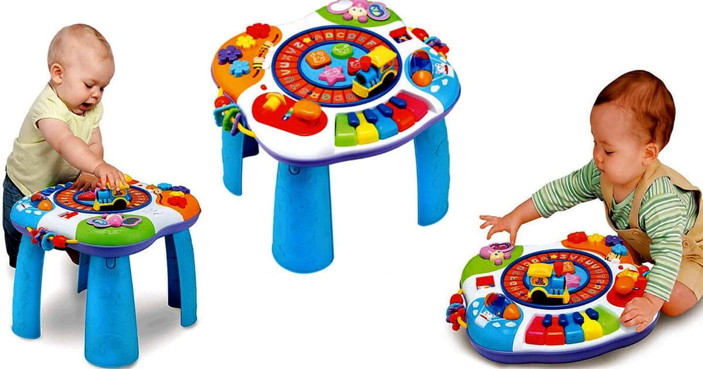 winfun Babies Winfun Letter train & Piano Activity Table