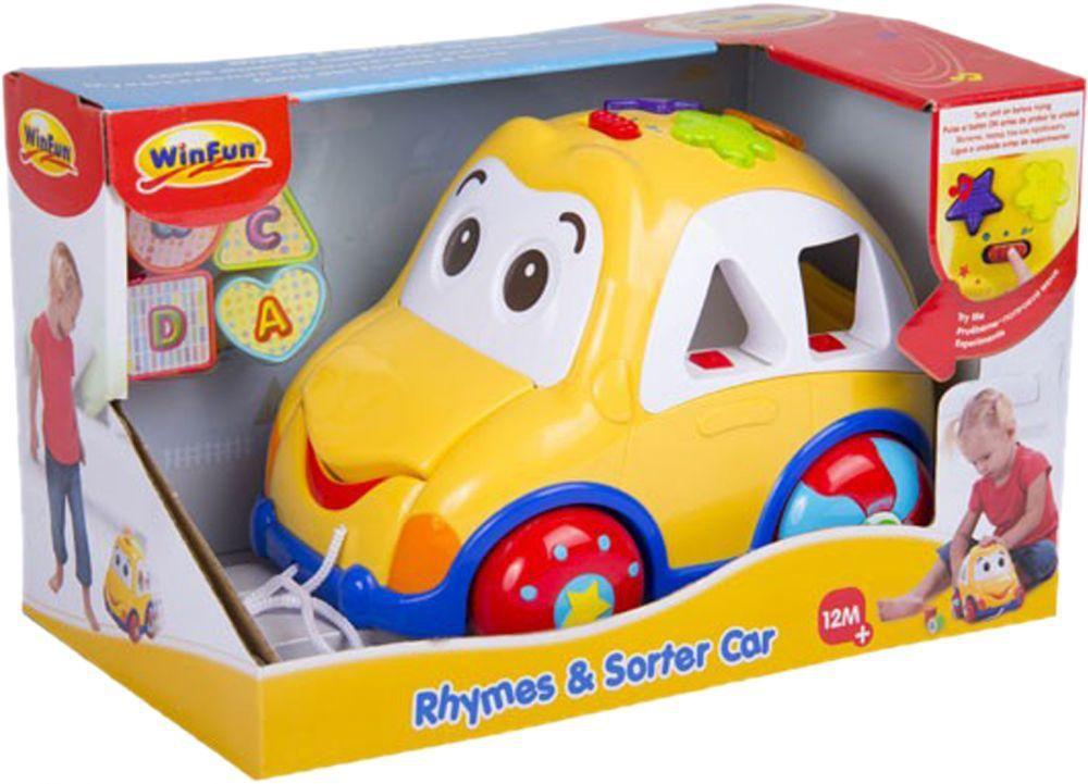 winfun Babies Winfun Rhymes & Sorter Car