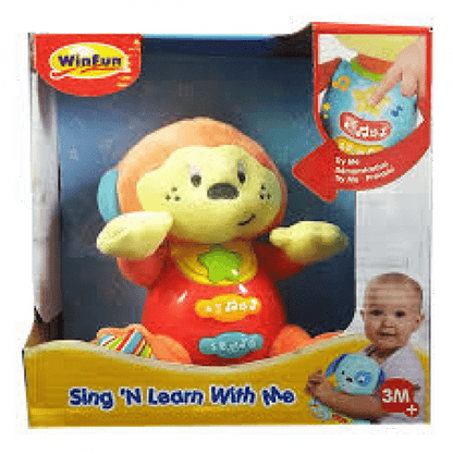 winfun Babies winfun Sing N Learn Animal Pal Monkey