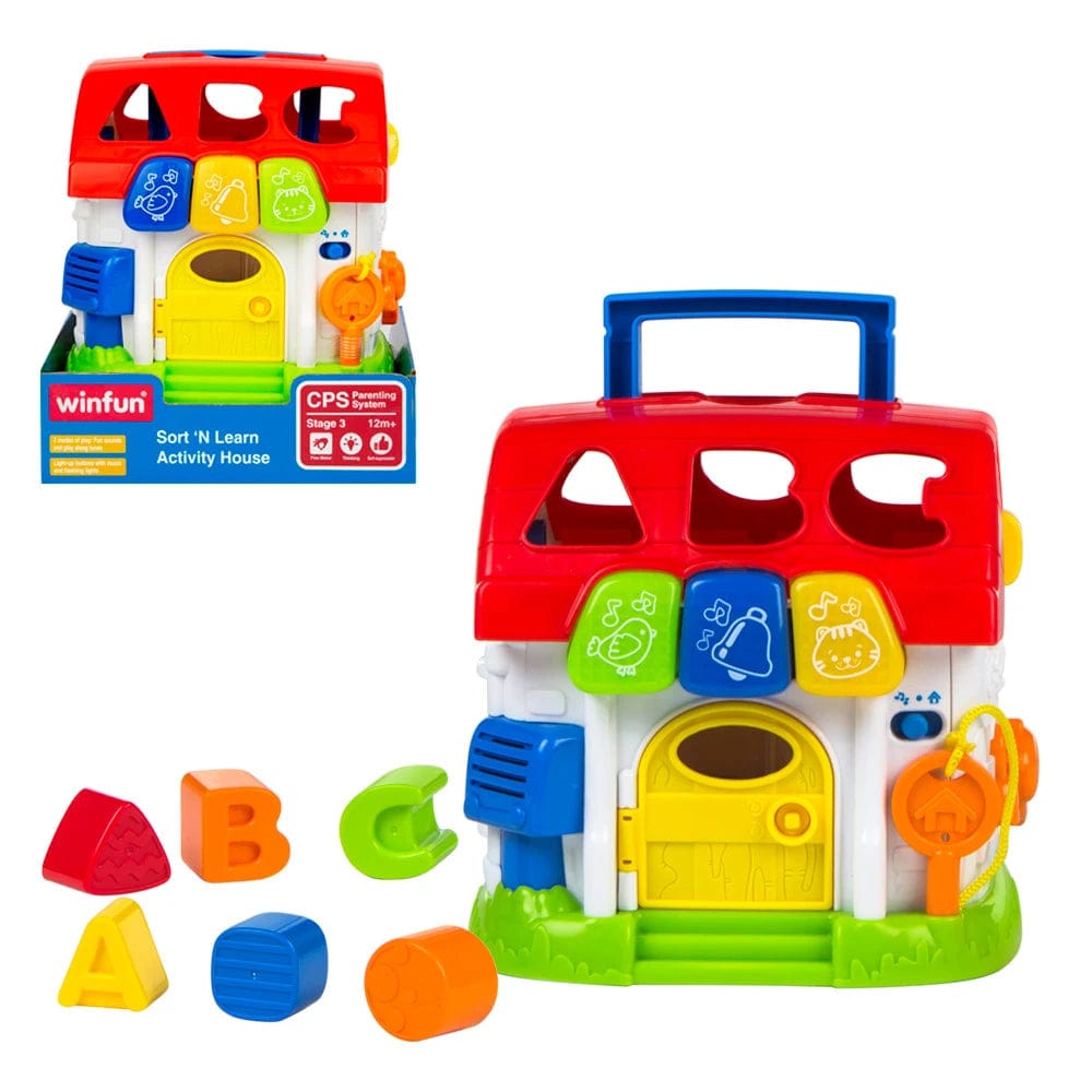 winfun Babies Winfun Sort N Learn Activity House