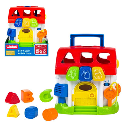 winfun Babies Winfun Sort N Learn Activity House