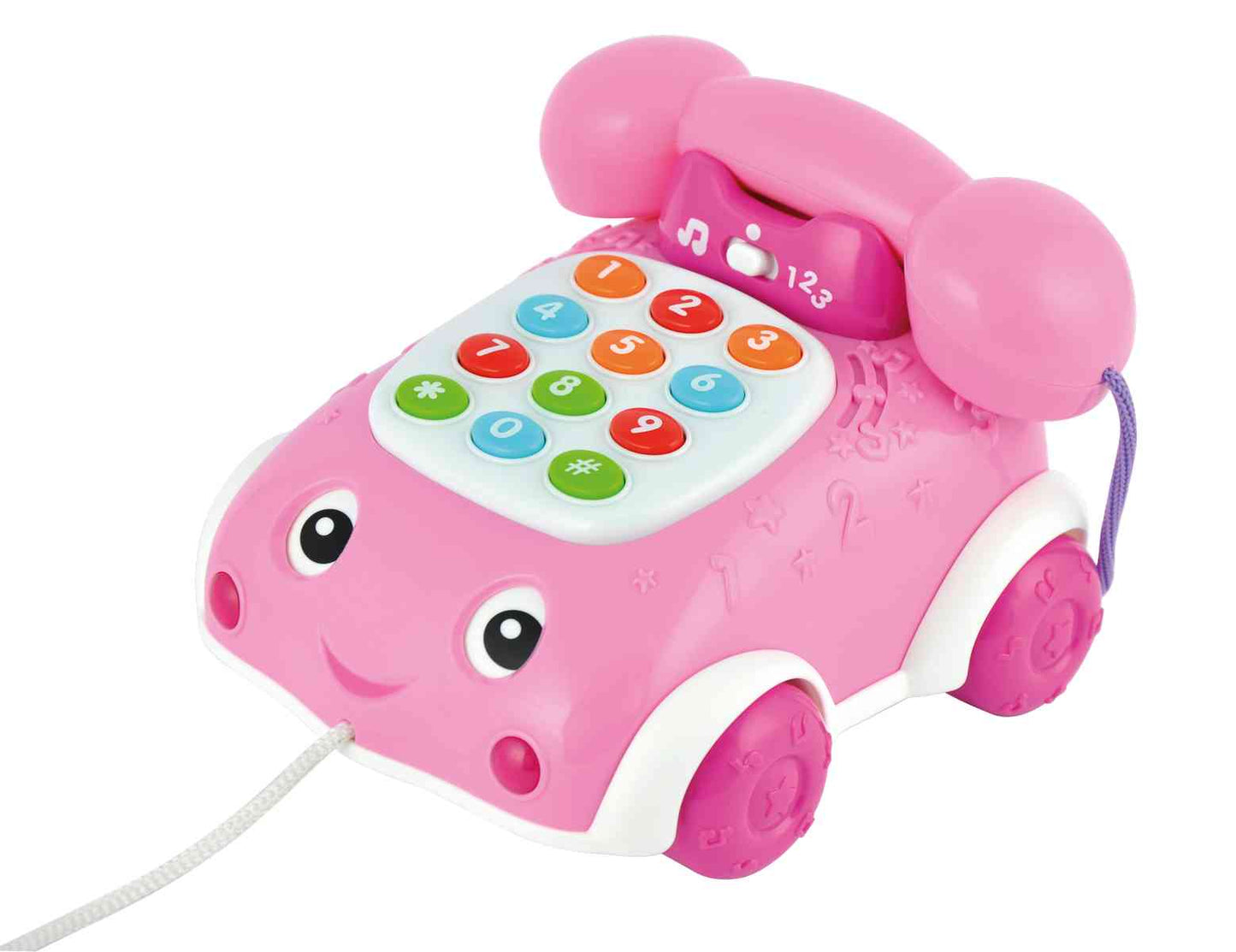 winfun Babies Winfun Talk N Pull Phone Pink