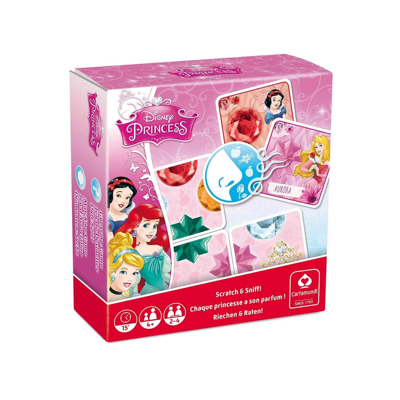 Wmoves Toys Wmoves-Cartamundi disney princess card game box