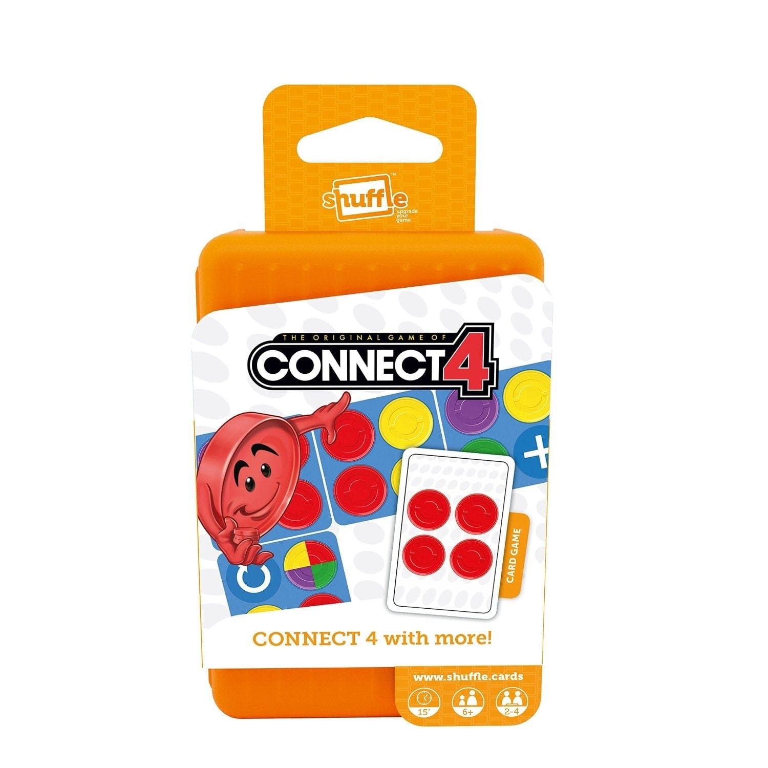 Wmoves Toys Wmoves-Shuffle Connect 4 Card Game