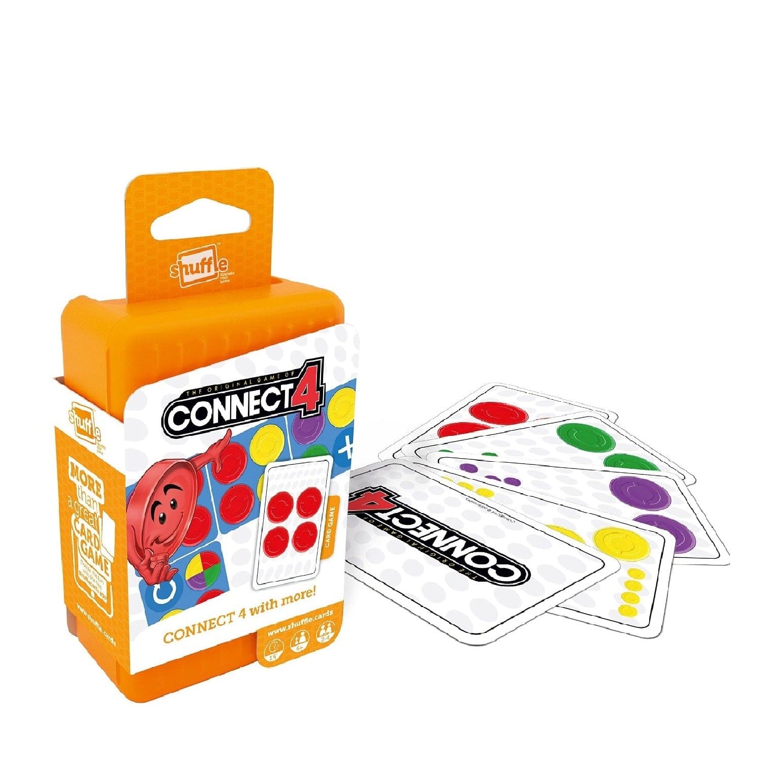 Wmoves Toys Wmoves-Shuffle Connect 4 Card Game