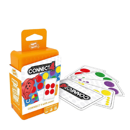 Wmoves Toys Wmoves-Shuffle Connect 4 Card Game