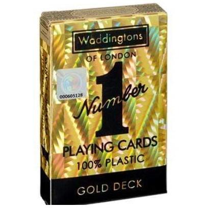 Wmoves Toys WMoves Waddingtons cards number 1 - 54 gold deck