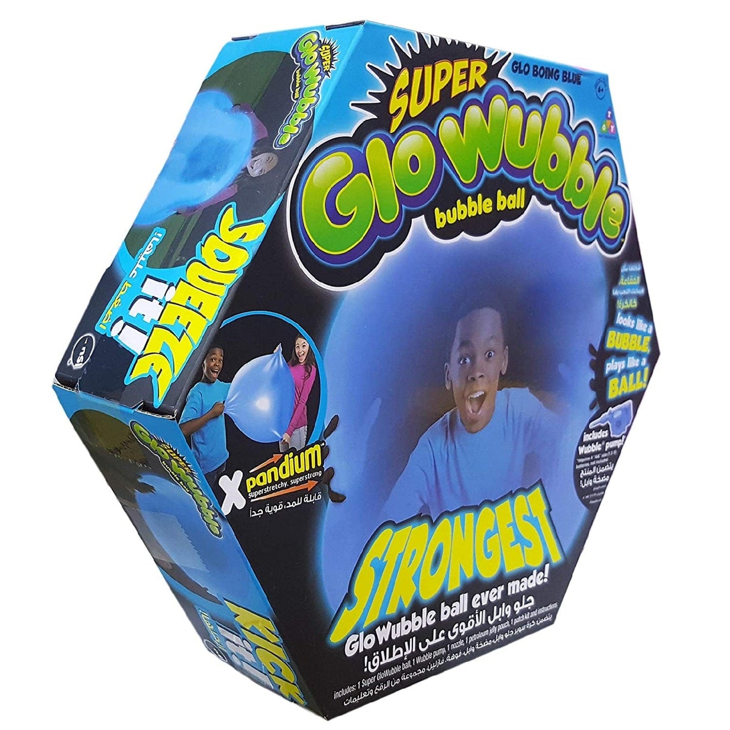 Wubble Toys Wubble Bubble Ball GloWubble Bubble Blue