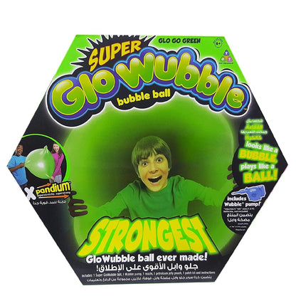 Wubble Toys Wubble Bubble Ball GloWubble Bubble Green