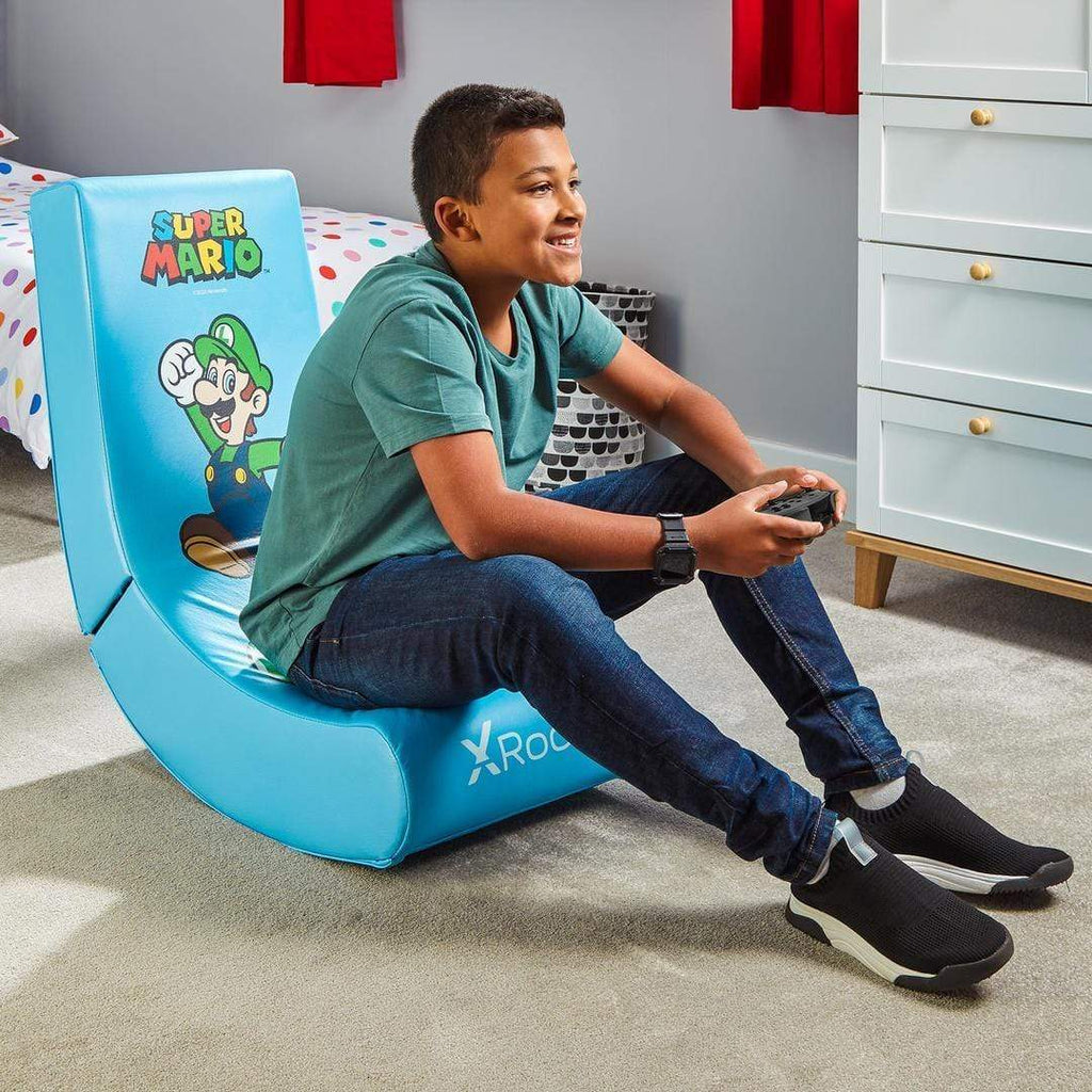 X Rocker Nintendo All Star Luigi Chair flitit