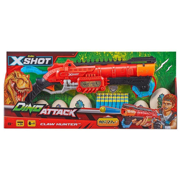 X-Shot Toys X-Shot-Dino Attack-Eliminator(2Medium Egg,4Small Egg,24Darts)