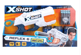 علبة مفتوحة من X Shot Excel Reflex 6 3 علب و8 سهام بكميات كبيرة