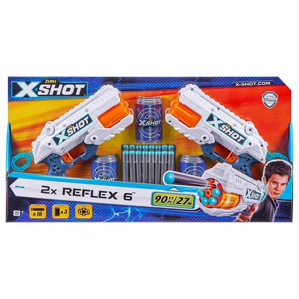 X-Shot Toys X-SHOT - Excel-REFLEX 6 Double Pack