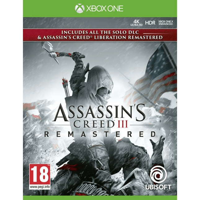 Xbox One Gaming Assassin's creed III Remastered Xbox One