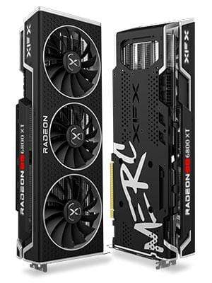 XFX Gaming XFX Speedster QICK 319 AMD Radeon™ RX 6800 BLACK Gaming Graphics Card with 16GB GDDR6, AMD RDNA™ 2