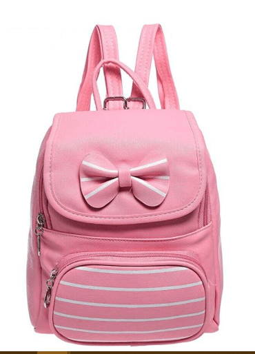 YUEJIN Back to School Faux Leather Backpack