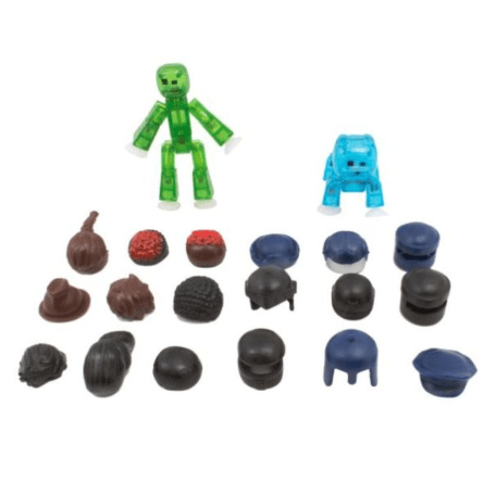 Pack Of 4 Stikbot Action Figure Playset TST620FH