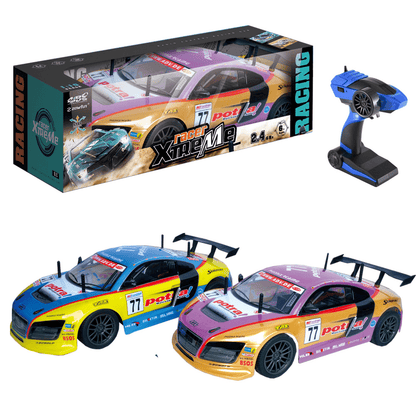 Zowfun Toys Zowfun Audi R8 High Speed Four Way Remote Control Car With Battery