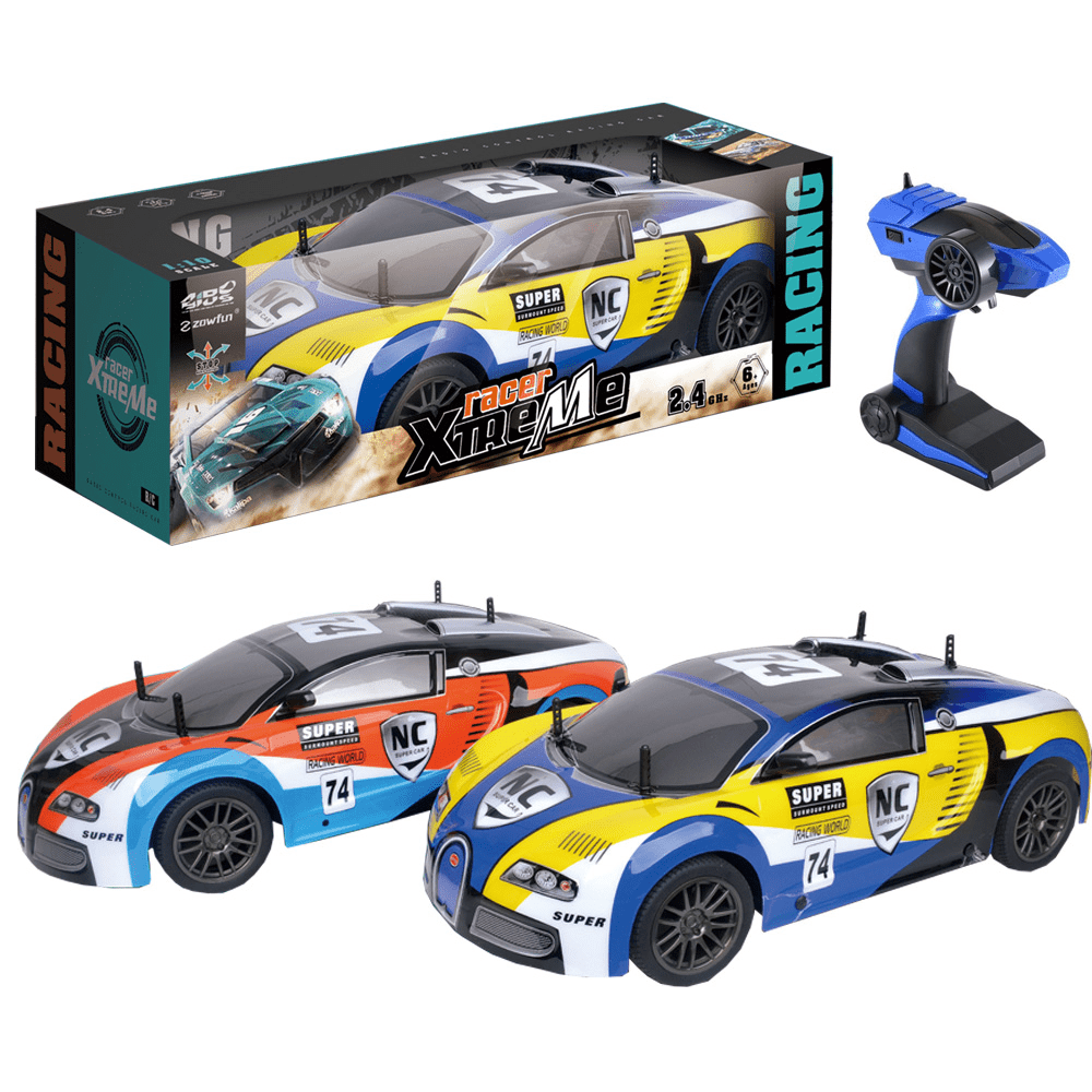 Zowfun Toys Zowfun Bugatti High Speed Four Way Remote Control Car With Battery